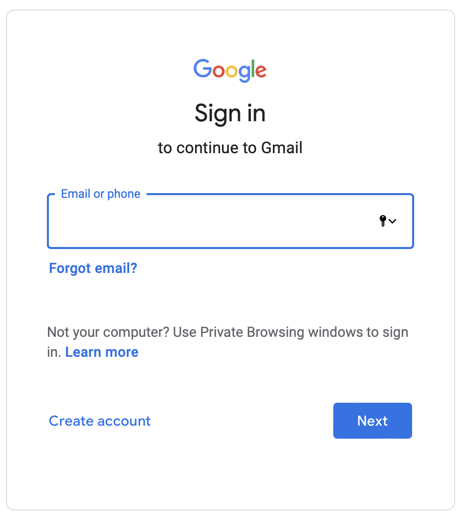 Google OAuth2 wall for requests which do not embed an id token